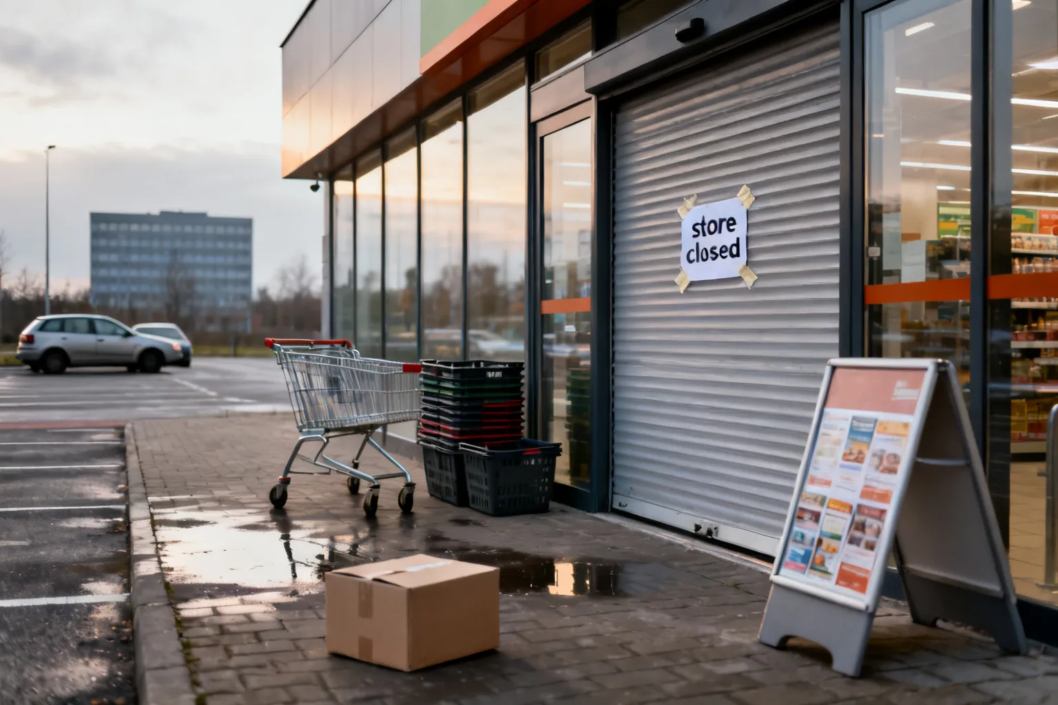 Carrefour zamyka sklepy Sieradz Bełchatów — możliwe zwolnienia