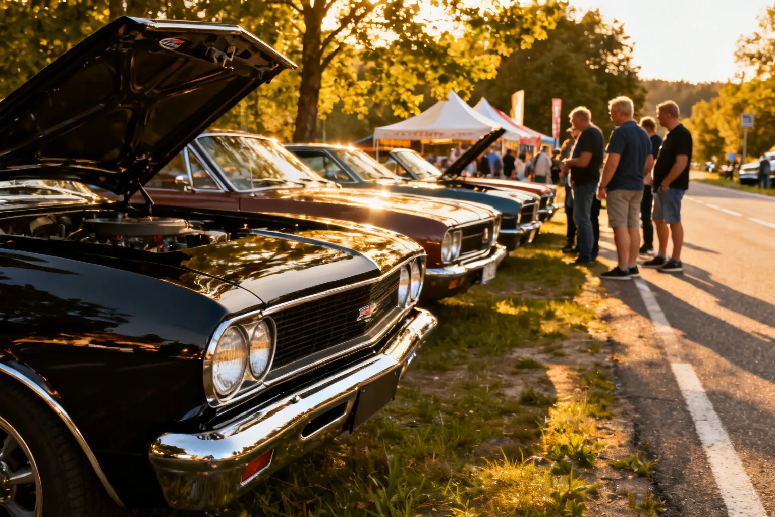 Parada amerykańskich samochodów Bełchatów – MOPAR MEATing w Wawrzkowiznie