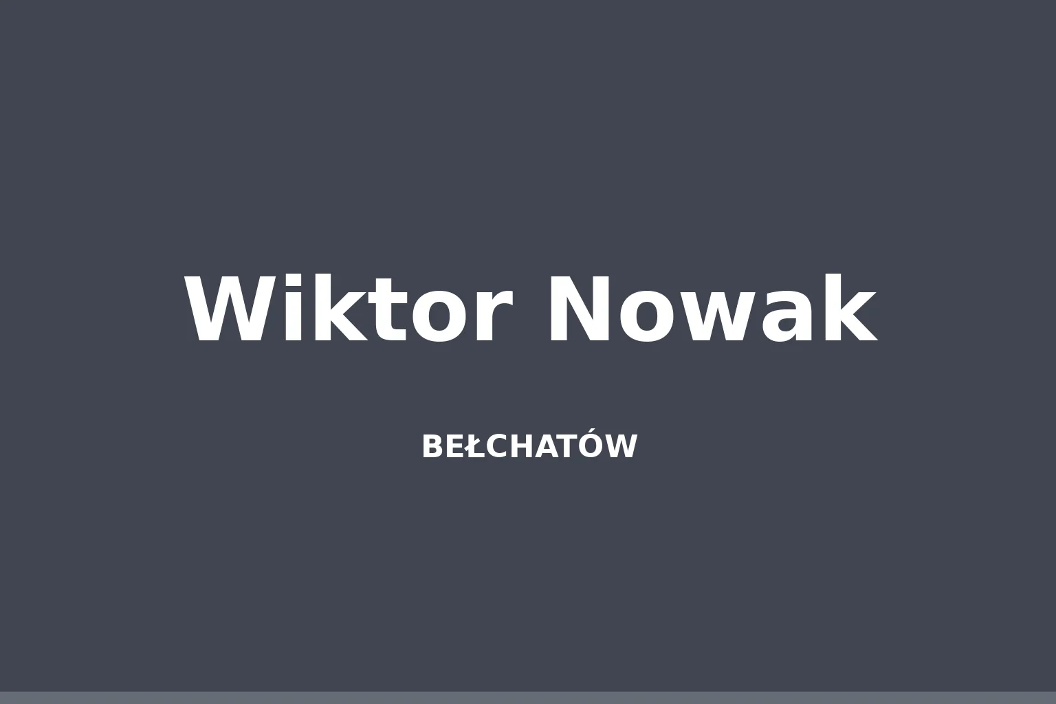 Wiktor Nowak (siatkarz)
