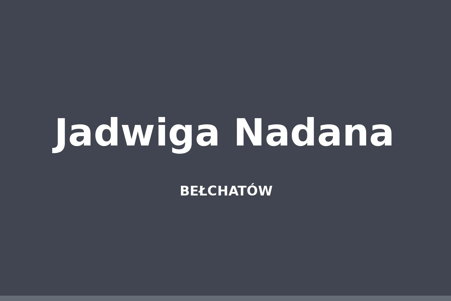 Jadwiga Nadana