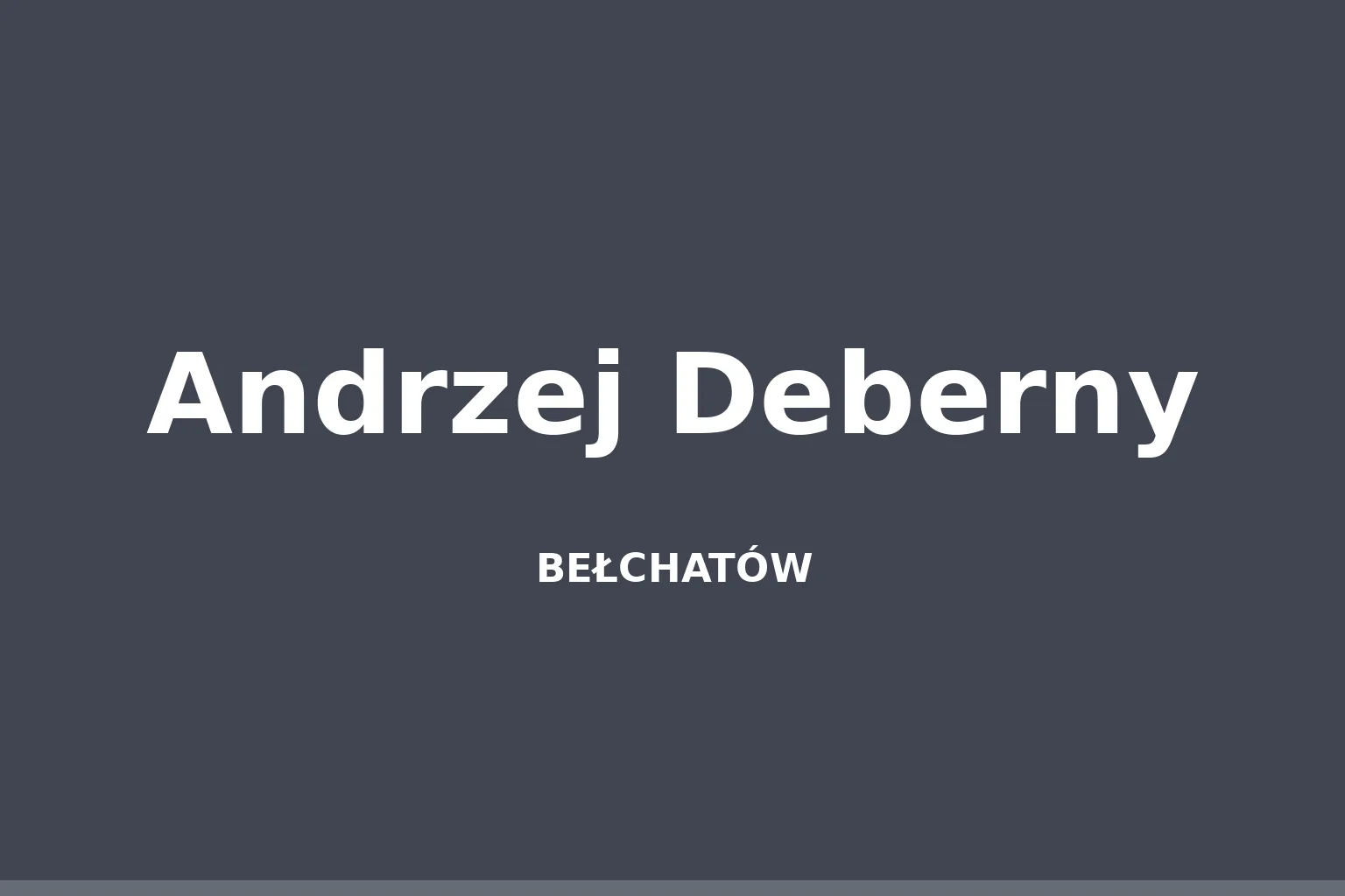 Andrzej Deberny