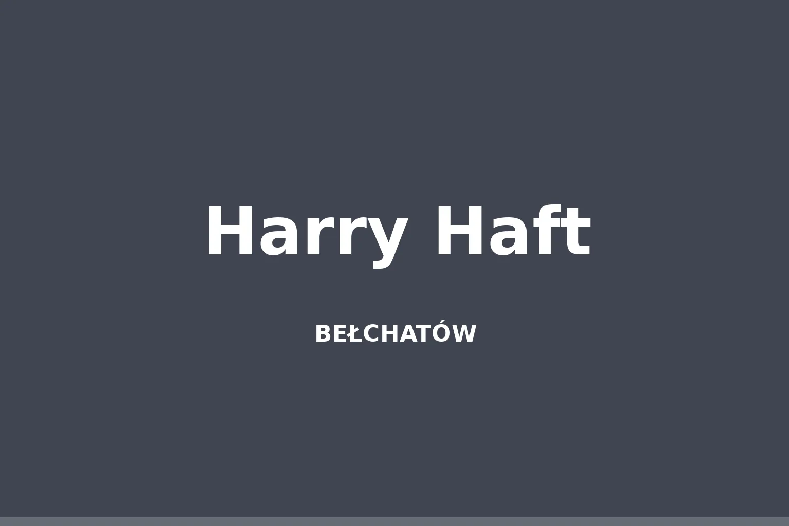 Harry Haft