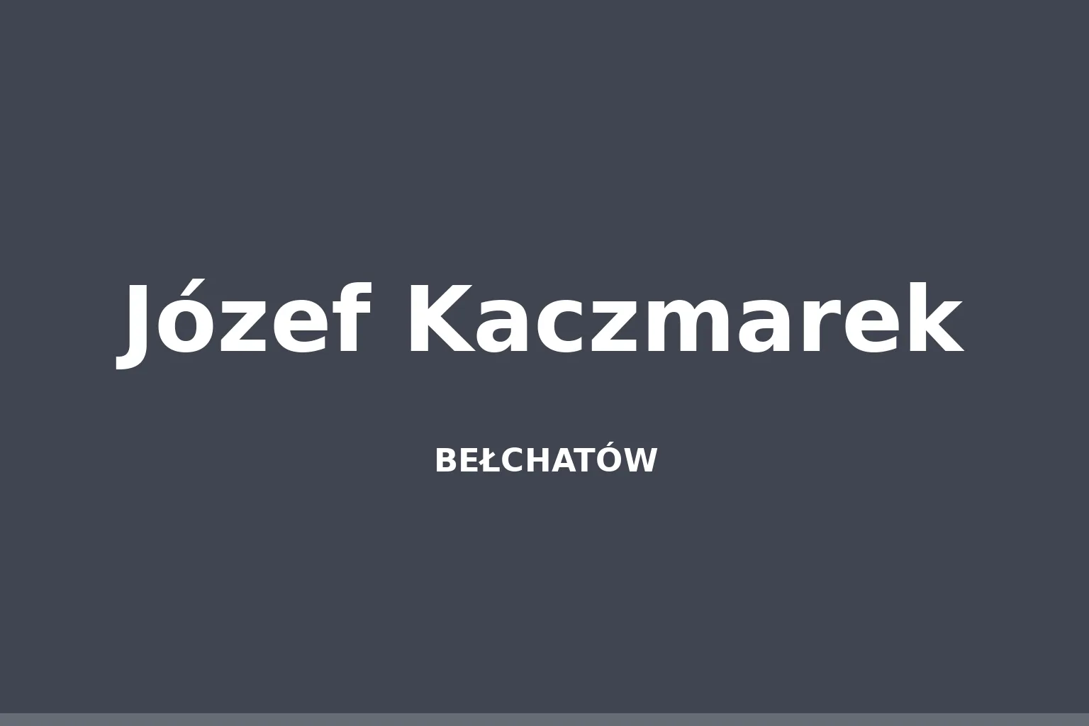 Józef Kaczmarek (kolarz)